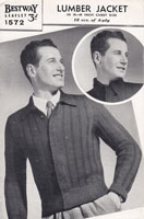 vintage mens jacket 1940s vintage knitting patterns